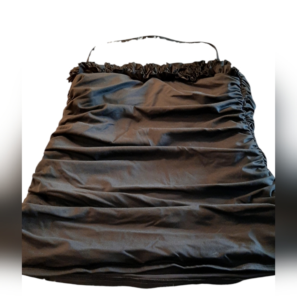 Kenneth Cole New York Black Tankini Size Med